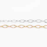 Wholesale jewelry 18K Gold PVD Stainless Steel Pearl Chain Necklace - stainless and gold studio 