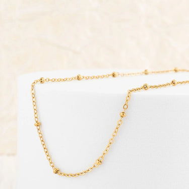 Wholesale jewelry 14K Gold Filled Plus Crimped Oval Link Chain Necklace- Studio 