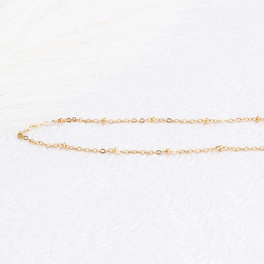 Wholesale jewelry 14K Gold Filled Plus Crimped Oval Link Chain Necklace- Studio 