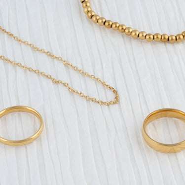 wholesale jewelry 14K Gold Filled Plus™ Crimped Oval Link Chain Necklace- studio 