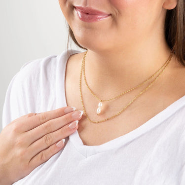 wholesale jewelry 14K Gold Filled Plus™ Crimped Oval Link Chain Necklace- model 