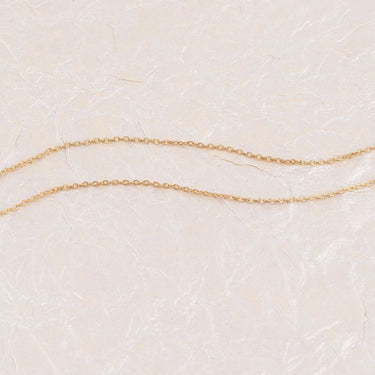 wholesale jewelry 14K Gold Filled Plus™ Crimped Oval Link Chain Necklace- studio 