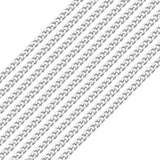 Diamond Cut Curb Chain Necklace