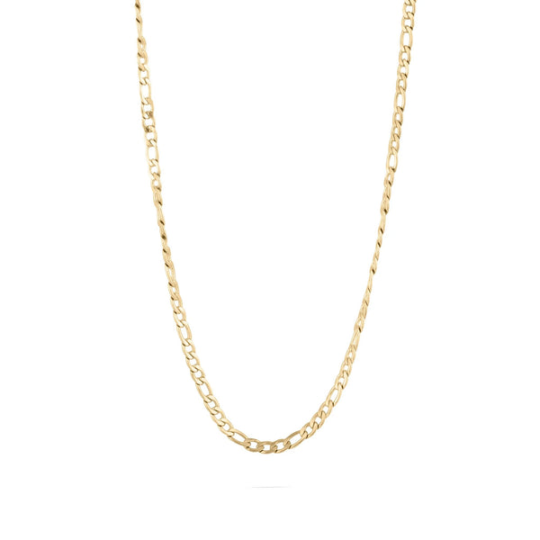 Wholesale jewelry 14K Gold Filled Plus Figaro Chain Necklace- main 