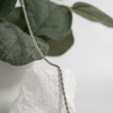 Stainless Steel Rope Chain Necklace / CHN9700