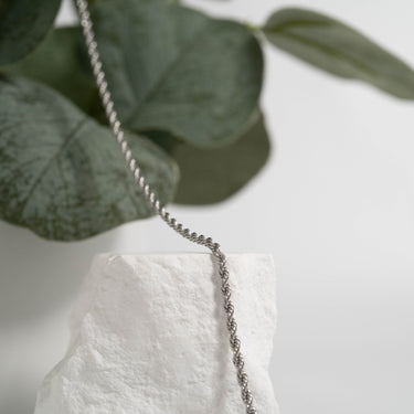Stainless Steel Rope Chain Necklace / CHN9700