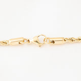 Wholesale jewelry 14K Gold Filled Plus™ Rope Chain Necklace- clasp 