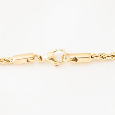 Wholesale jewelry 14K Gold Filled Plus™ Rope Chain Necklace- clasp 