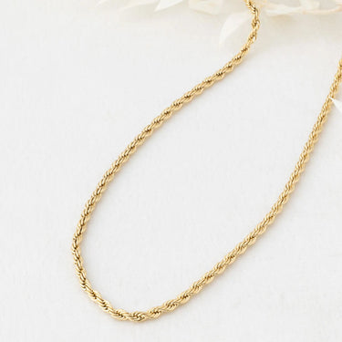 Wholesale jewelry 14K Gold Filled Plus™ Rope Chain Necklace- studio