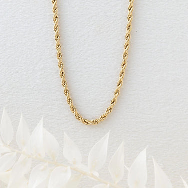 Wholesale jewelry 14K Gold Filled Plus™ Rope Chain Necklace- studio