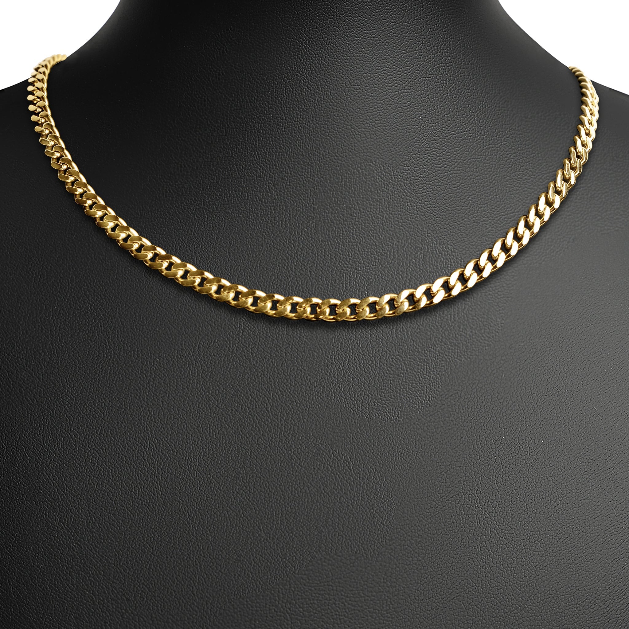 Wholesale 18K Gold Plated Chains Gold Color Plated Stainless Steel