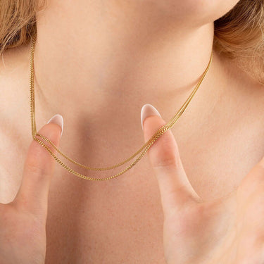 Wholesale Jewelry 14K Gold Filled Plus Diamond Cut Curb Chain- Model