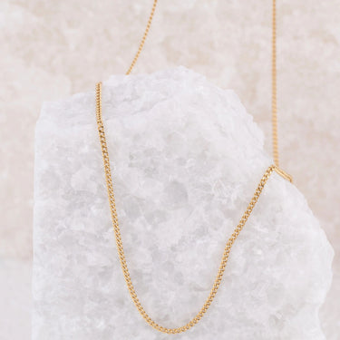 Wholesale Jewelry 14K Gold Filled Plus Diamond Cut Curb Chain- Studio