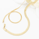 Wholesale jewelry 14K Gold Filled Plus™ Herringbone Chain Necklace- studio 