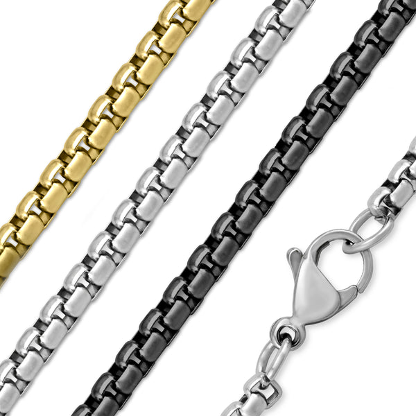 2.5mm Stainless Steel Beaded Satellite Permanent Jewelry Chain By