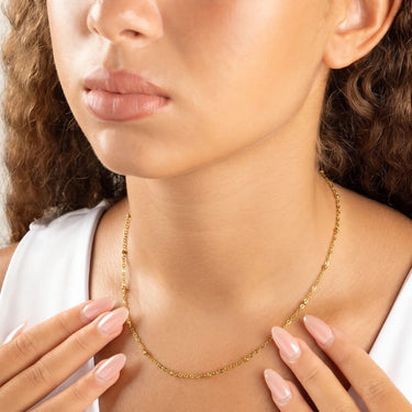 Wholesale jewelry 14K Gold Filled Plus™ Satellite Chain Necklace- model 