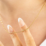 Wholesale jewelry 14K Gold Filled Plus™ Singapore Chain Necklace- Model 
