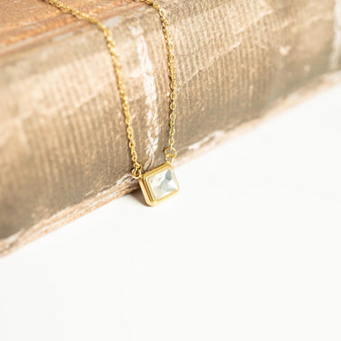 Birthstone Emerald Charm Connector 