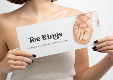 Toe Ring Display Sticker