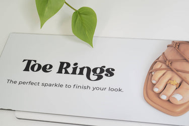 Toe Ring Display Sticker