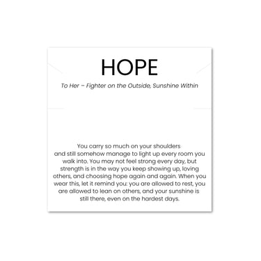 The Cancer Awareness Hope Gift Set Card  / CRD0012