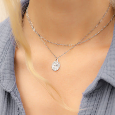 18K Gold PVD Stainless Steel Faith and Love Charm Bundle