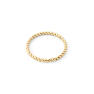 Wholesale jewelry 14K Gold Filled Plus™ Braided Spacer Ring / CSR0001GF- main 
