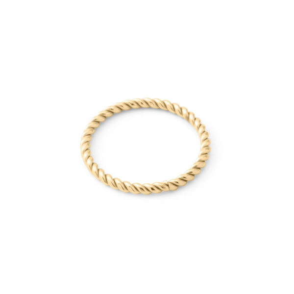 Wholesale jewelry 14K Gold Filled Plus™ Braided Spacer Ring / CSR0001GF- main 