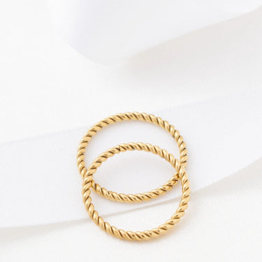 Wholesale jewelry 14K Gold Filled Plus™ Braided Spacer Ring / CSR0001GF- studio 