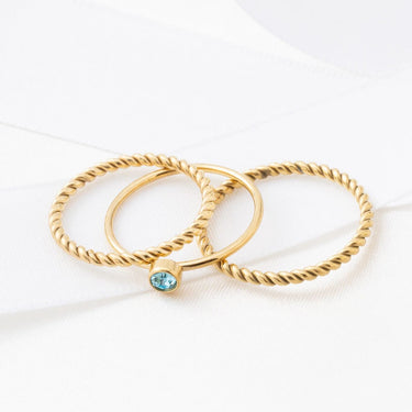 Wholesale jewelry 14K Gold Filled Plus™ Braided Spacer Ring / CSR0001GF- studio 