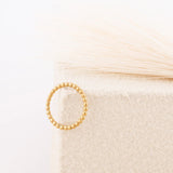 Wholesale Jewelry 14K Gold Filled Plus™ Beaded Spacer Ring - Studio 