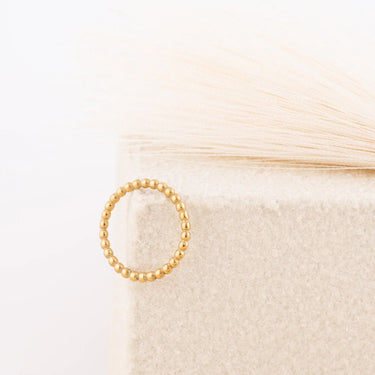 Wholesale Jewelry 14K Gold Filled Plus™ Beaded Spacer Ring - Studio 