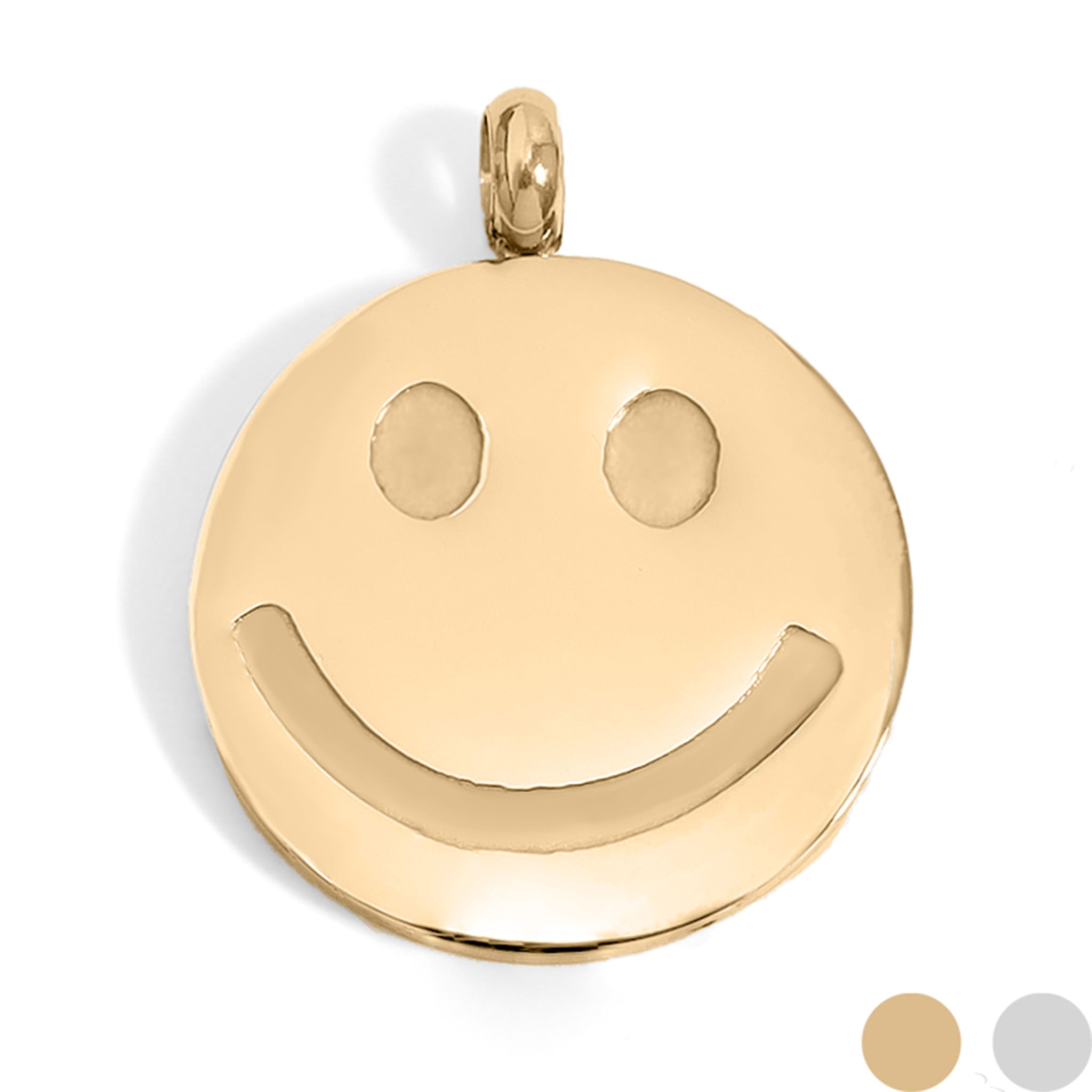 Smiley face charm