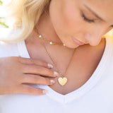 Amour heart pendant