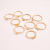 CZ Stone Heart Symbol Ring Lifestyle