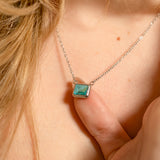 Birthstone Emerald Connector Charm 
