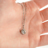 Round Birthstone Charm