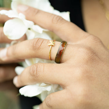 Symbol Stacking Ring Lifestyle