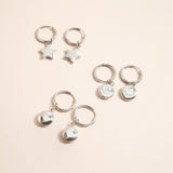 Star Huggie Earrings