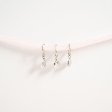 Star Huggie Earrings