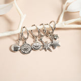 Star Huggie Earrings