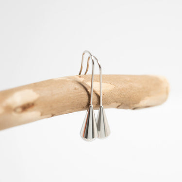 Steel Drop Earrings