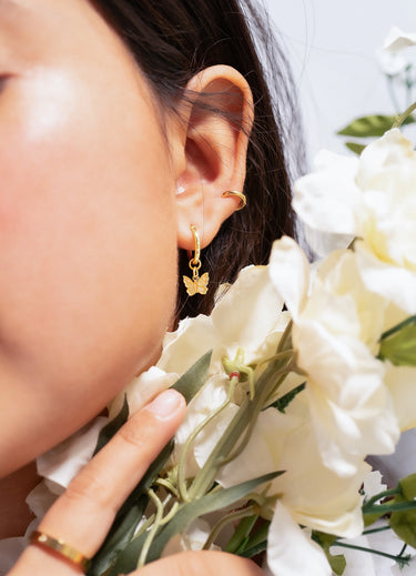 Butterfly Huggie