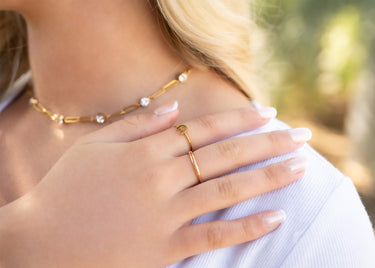 Gold Stainless Steel Ring