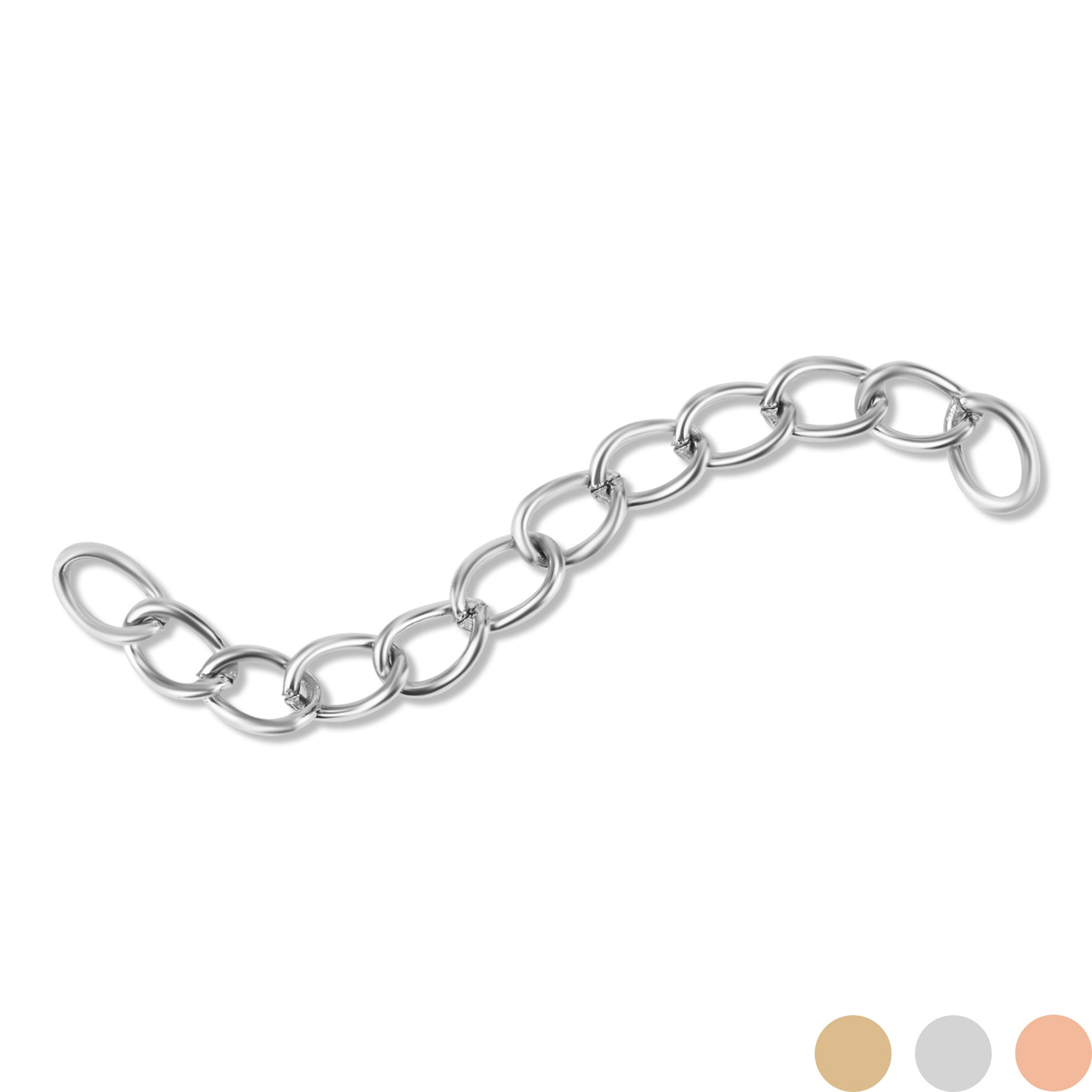 Stainless Steel PVD Coated 2" Chain Extension / ENC0013