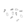 Stainless Steel PVD Coated Pinch Bails - 10 Pack / ENC0017