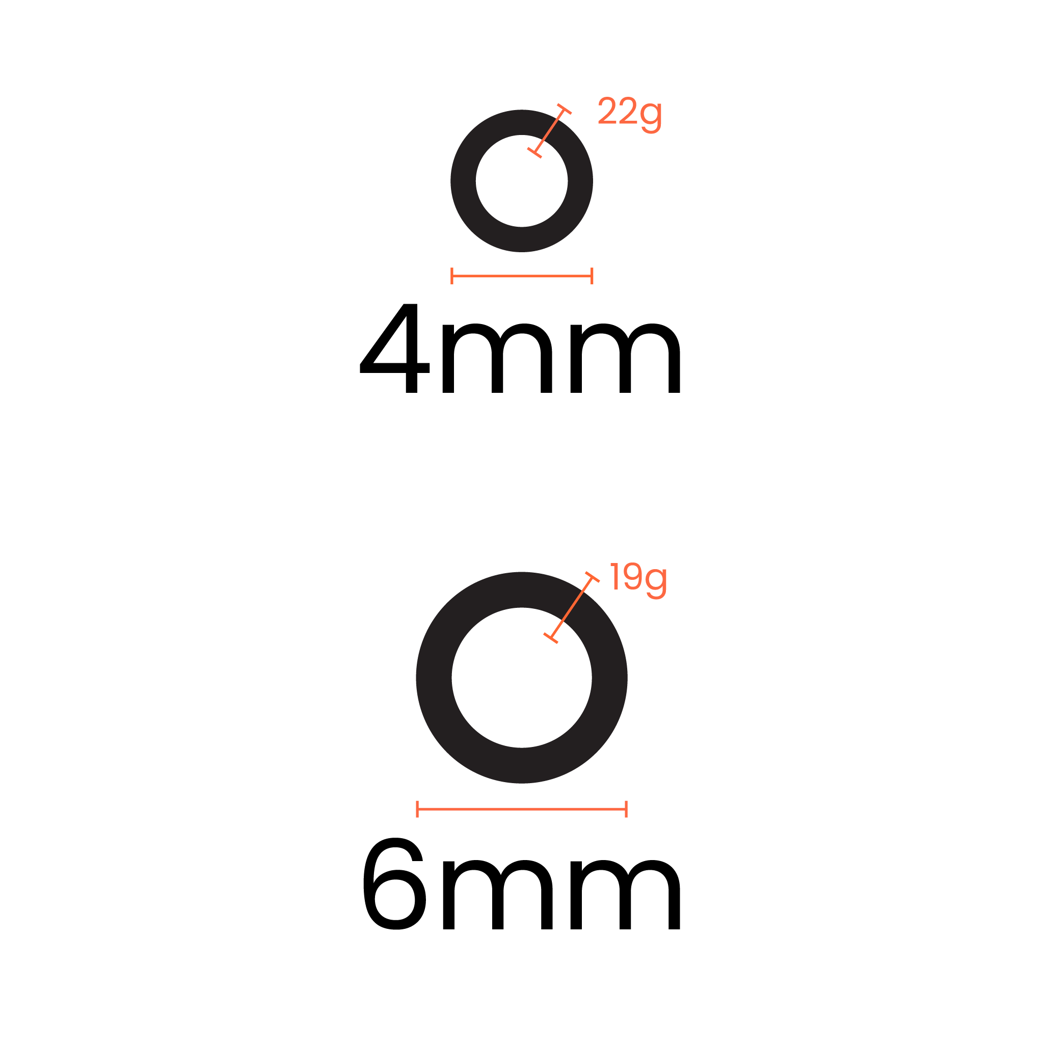 Poetic Dove 100pcs Black 304 Stainless Steel Open Split Jump Rings – 20 Gauge, 0.8mm – For Jewelry Making