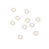 10 Pack 10K Solid Gold Open Jump Rings / ENC0026