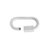 18K Gold PVD Stainless Steel Classic Carabiner