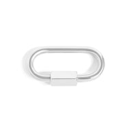 18K Gold PVD Stainless Steel Classic Carabiner